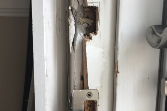frame door repair Loomis