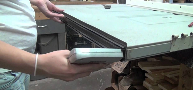 damaged steel door repair Loomis